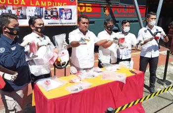 Ditreskrimum Polda Lampung Gulung 124 Tersangka, 41 Pelaku Ditembak